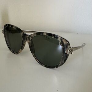 Cartier Panthère de Cartier Grey Tortoise Shell Sunglasses